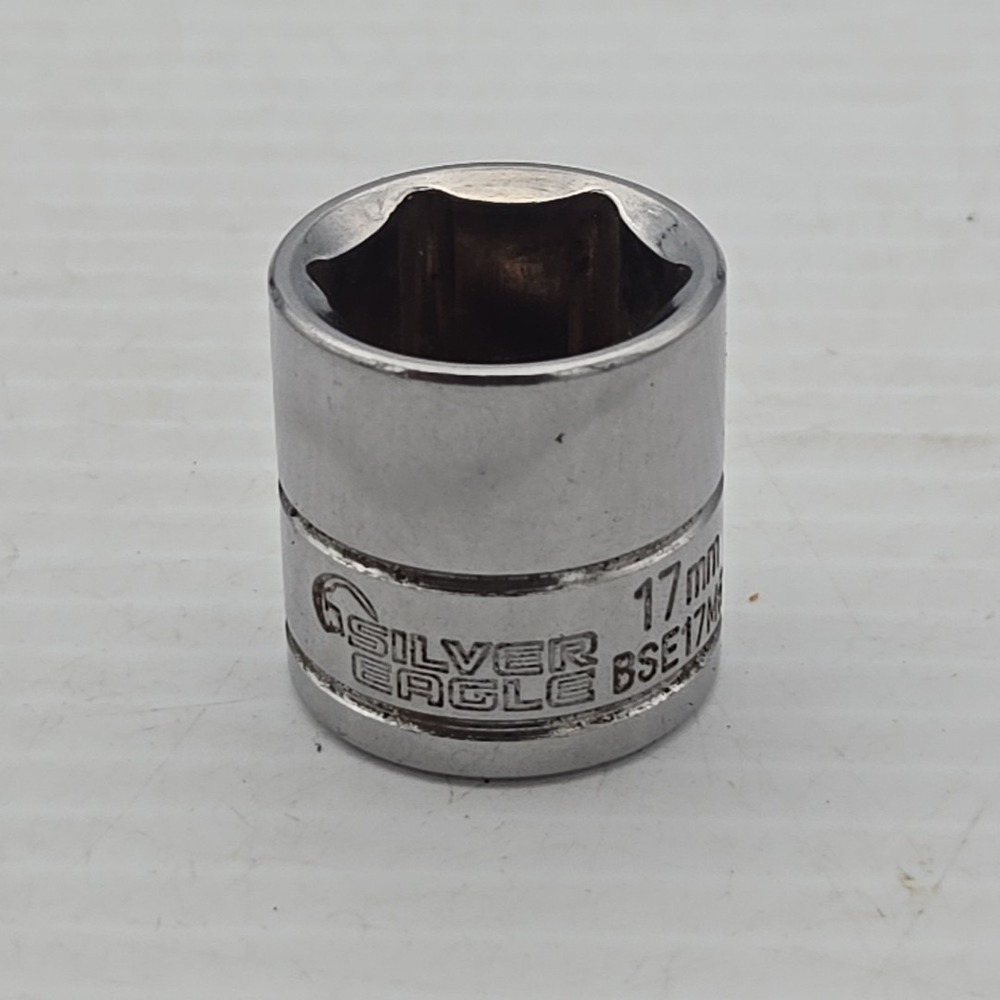 Matco Silver Eagle 6 Point 17mm Short Socket‎ 3/8" # BSE17M6